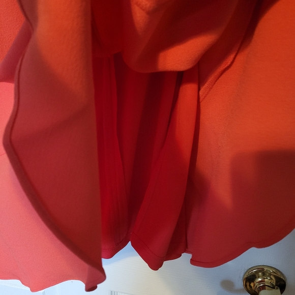 Coral Cocktail Dress - Picture 4 of 10